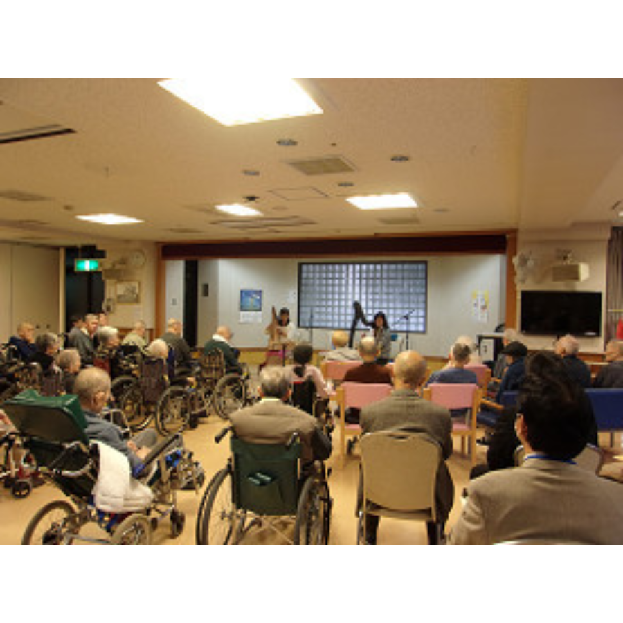 ハープ弾き歌いコンサート