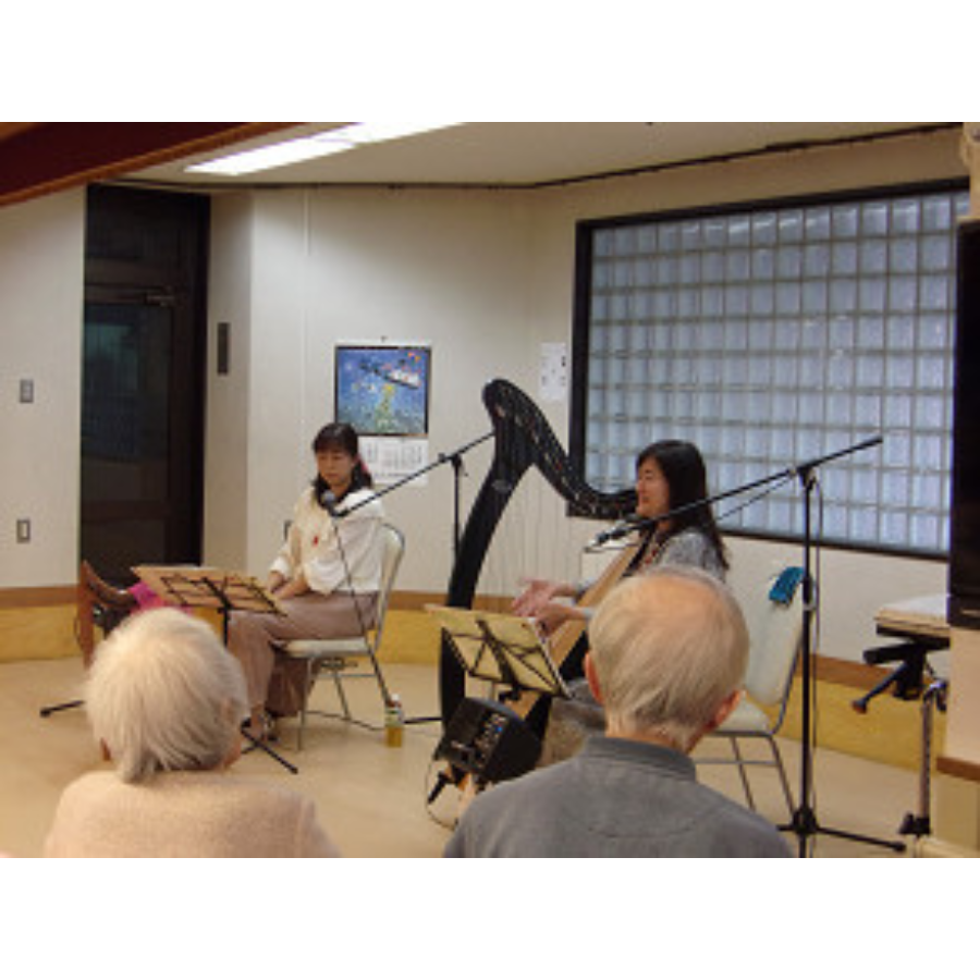 ハープ弾き歌いコンサート